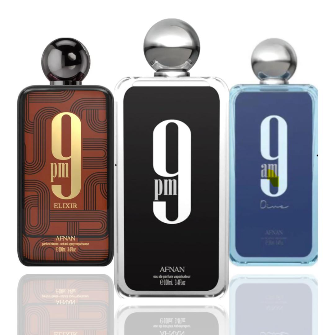 Pm Elixir + Pm + 1 More — 3-Piece Bundle by Qamare — Authentic Arabic Fragrance | Qamare