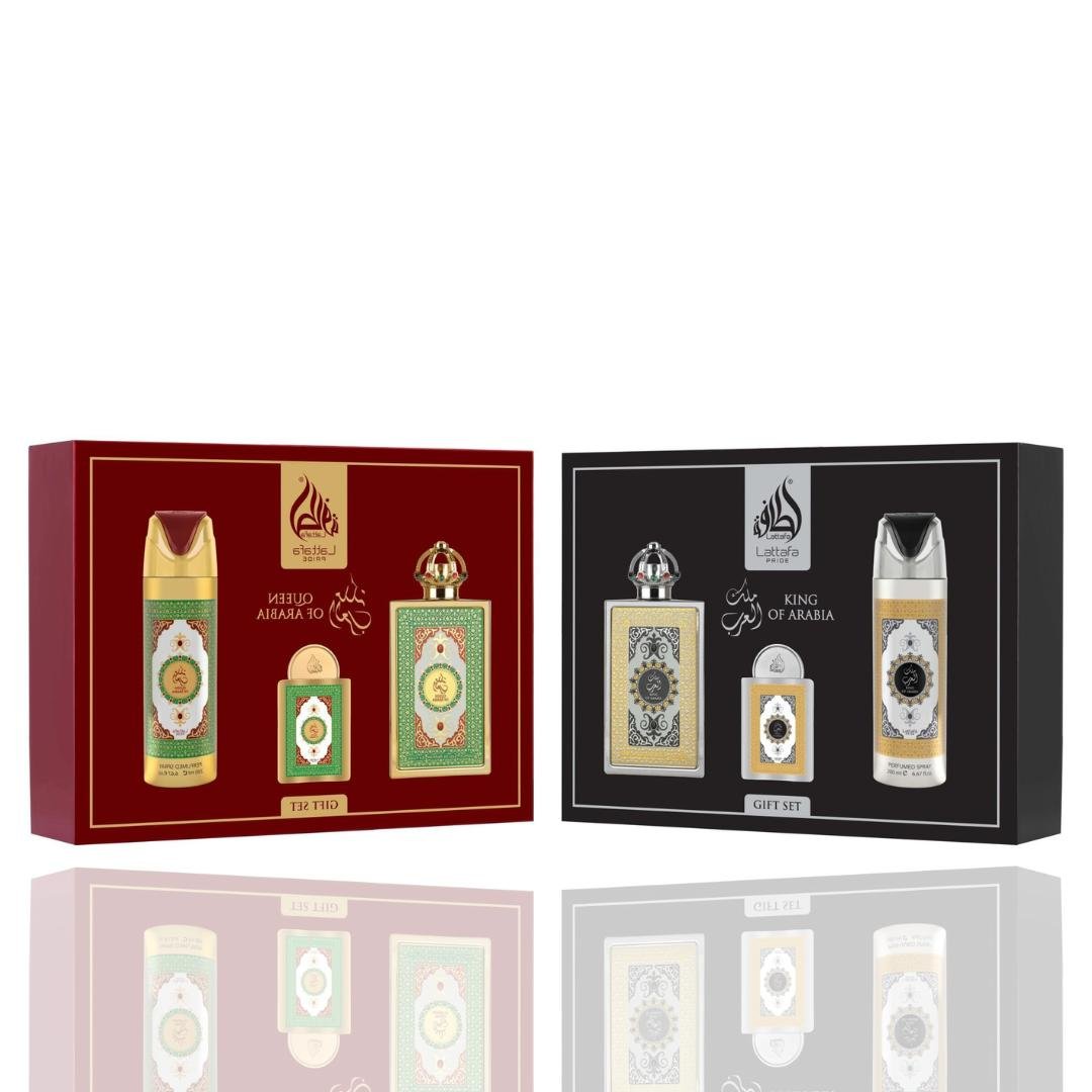 Queen Of Gift Set + King Of Gift — 2-Piece Set by Qamare — Authentic Arabic Fragrance | Qamare