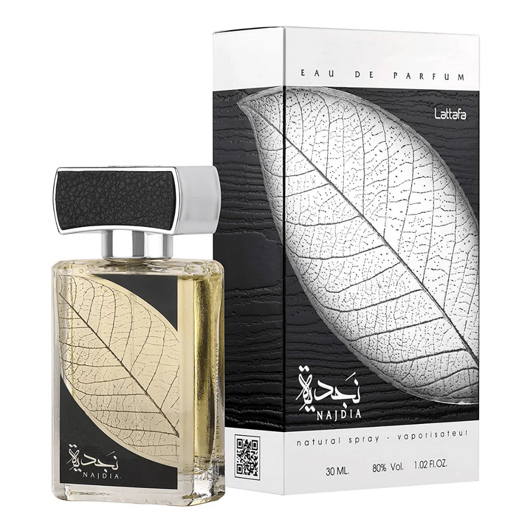 Lattafa Najdia 30ML EDP Spray by Lattafa — Authentic Arabic Fragrance | Qamare
