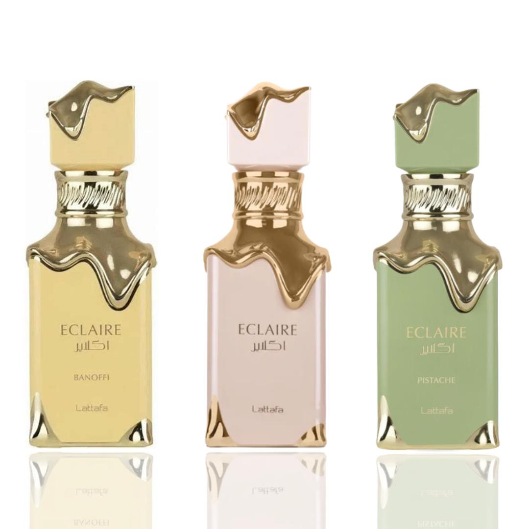 Eclaire + Eclaire Bonaffi + 1 More — 3-Piece Bundle by Qamare — Authentic Arabic Fragrance | Qamare