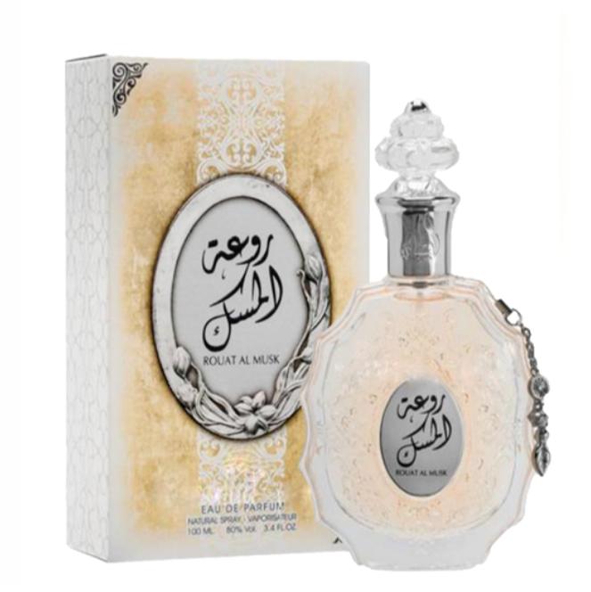 Lattafa Rouat Al Musk Eau de Parfum 100ml by Lattafa — Authentic Arabic Fragrance | Qamare