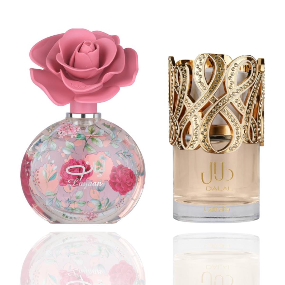Layaan + Dalal — 2-Piece Set by Qamare — Authentic Arabic Fragrance | Qamare