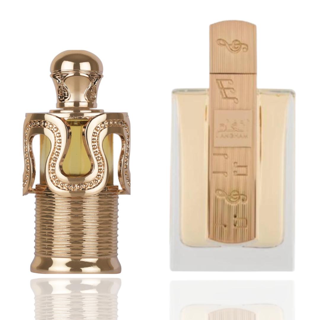 Angham + Maitha — 2-Piece Set by Qamare — Authentic Arabic Fragrance | Qamare