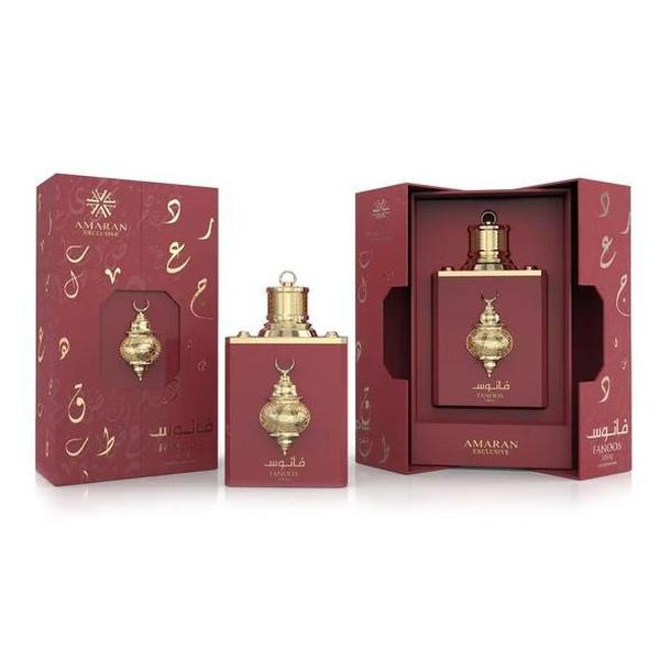 Fanoos Siraj Amaran Exclusive Eau de Parfum 100ml by Qamare — Authentic Arabic Fragrance | Qamare