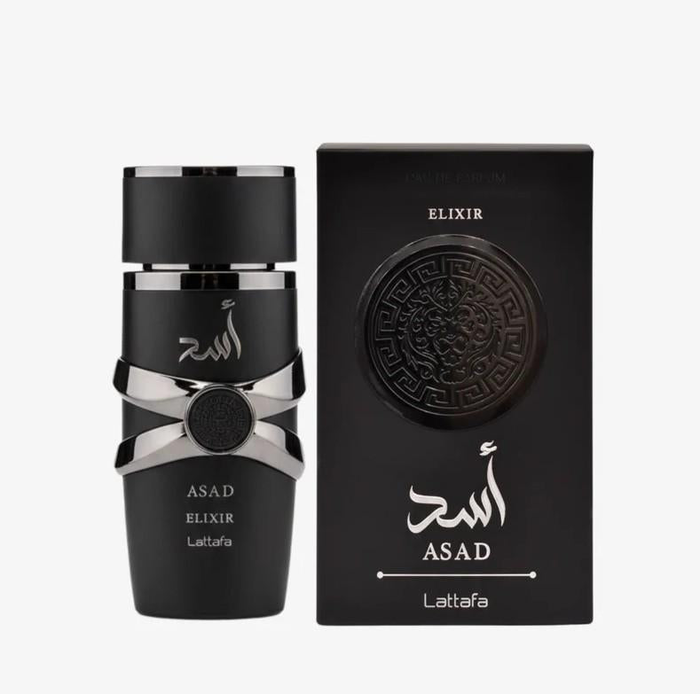 Lattafa Asad Elixir Eau de Parfum 100ml by Lattafa — Authentic Arabic Fragrance | Qamare