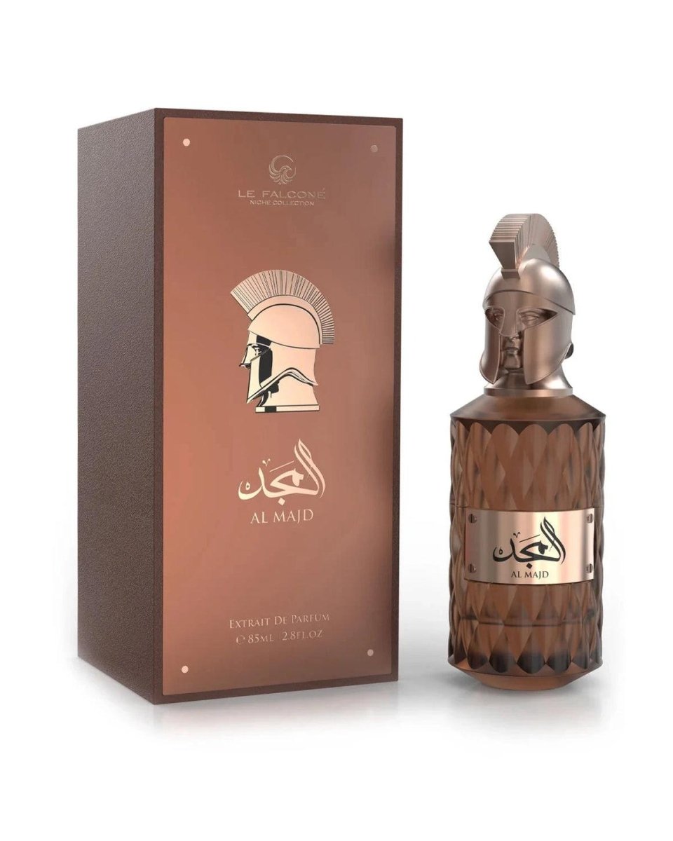 Al Majd Le Falcone Eau de Parfum 85ml by Qamare — Authentic Arabic Fragrance | Qamare