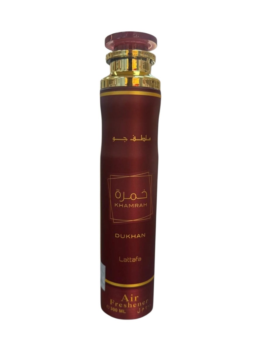 Lattafa Khamrah Dukhan Air Freshener 300ml by Lattafa — Authentic Arabic Fragrance | Qamare