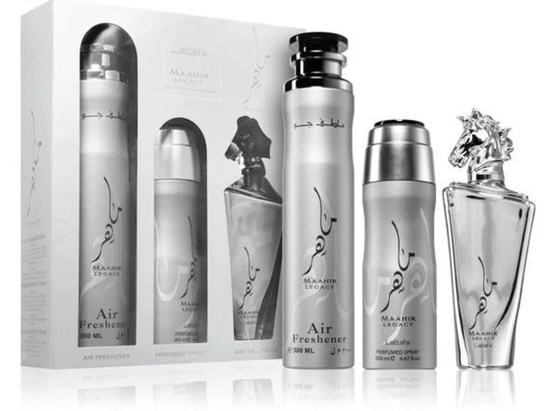 Maahir Legacy Piece Gift Set by Qamare — Authentic Arabic Fragrance | Qamare