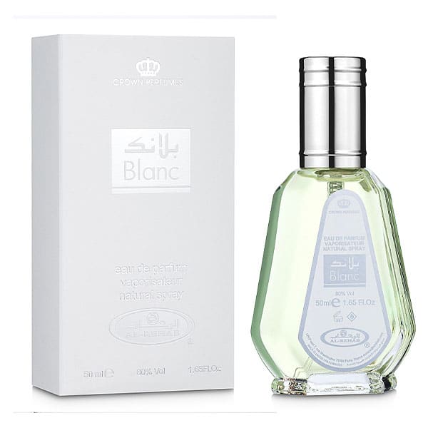 Al Rehab Blanc Eau de Parfum 50ml by Al Rehab — Authentic Arabic Fragrance | Qamare