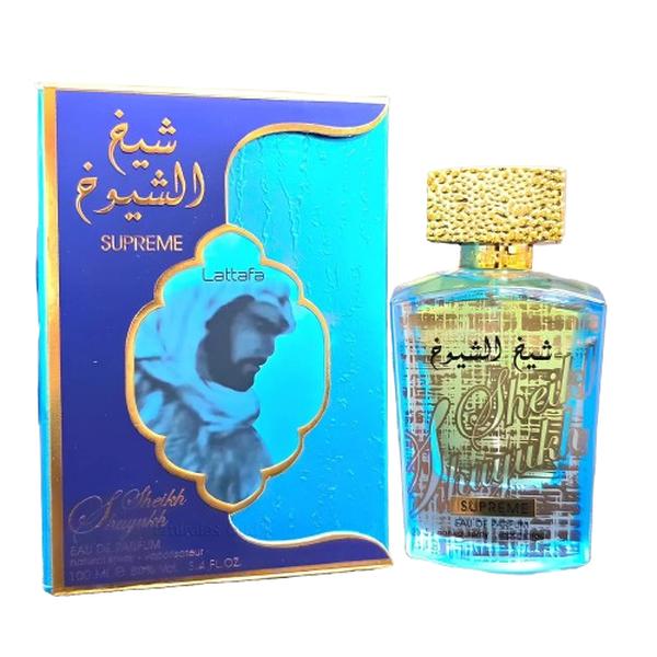 Sheikh Al Shuyukh Supreme Eau de Parfum 100ml by Qamare — Authentic Arabic Fragrance | Qamare