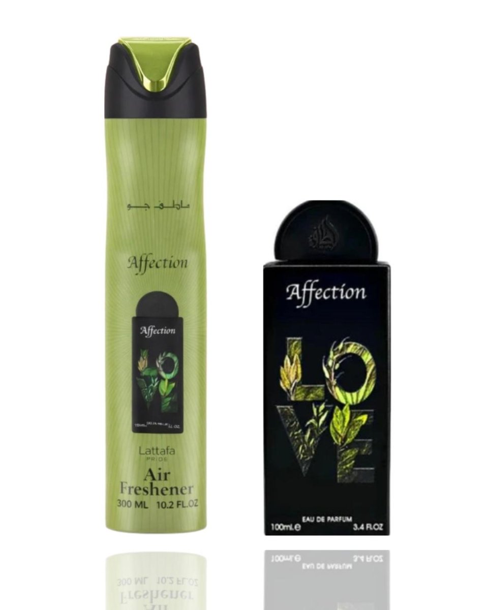 Affection Air Frenshener + Love Affection — 2-Piece Set by Qamare — Authentic Arabic Fragrance | Qamare