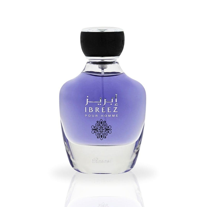 RASASI Ibreez Eau De Parfum Spray 100ML (3.38 OZ) Long Lasting Arabian Perfume for Men with Citrus, Lavender, Bergamot And Aquatic Notes - A Distinctive and Refined Perfume Men for Special Occasions