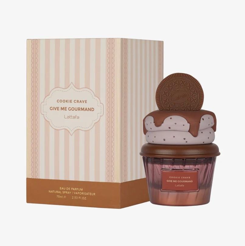Lattafa Cookie Crave Give Me Gourmand Eau de Parfum 75ml by Lattafa — Authentic Arabic Fragrance | Qamare