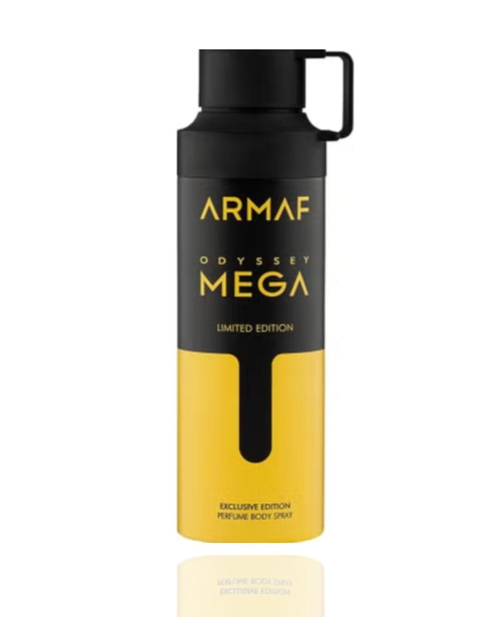 Armaf Odyssey Mega Deodorant Body Spray 200ml by Armaf — Authentic Arabic Fragrance | Qamare