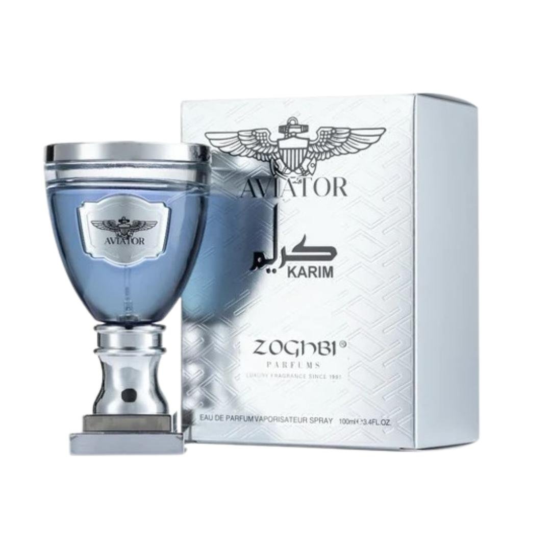 Aviator Karim Zoghbi Eau de Parfum 100ml by Qamare — Authentic Arabic Fragrance | Qamare