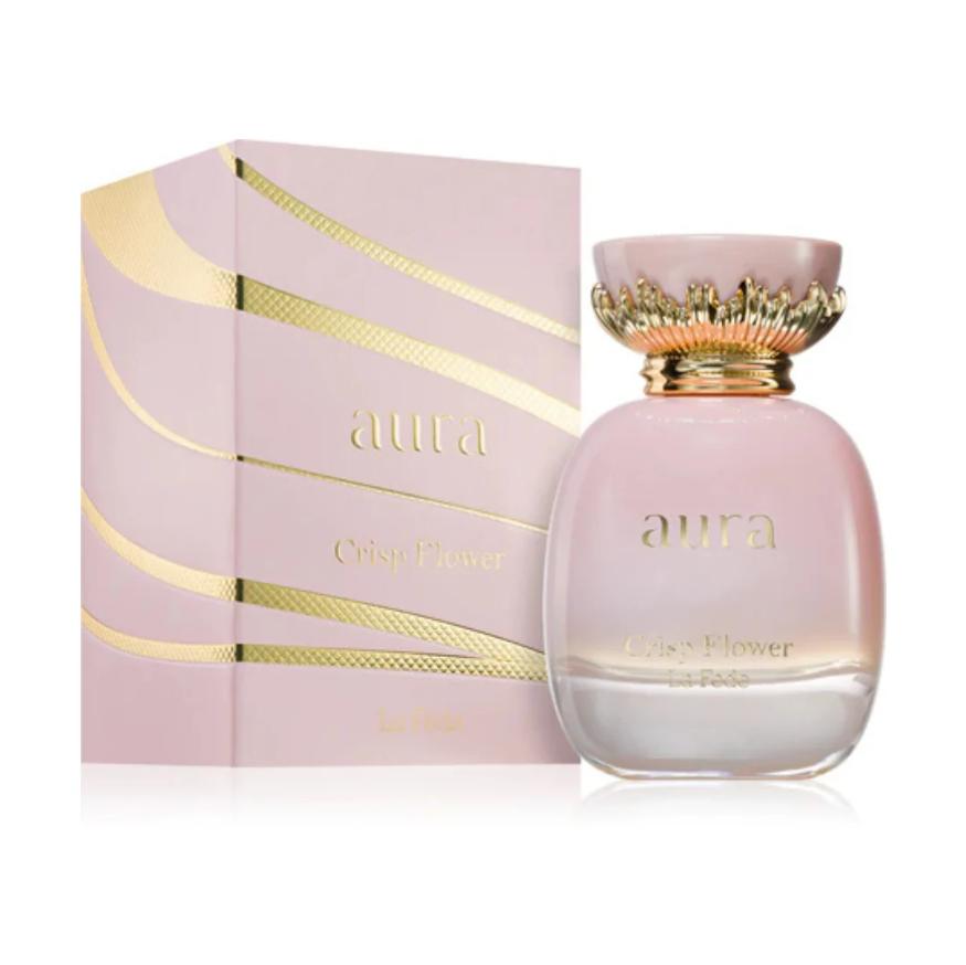 Khadlaj La Fede Aura Crisp Flower Eau de Parfum 100ml by Khadlaj — Authentic Arabic Fragrance | Qamare