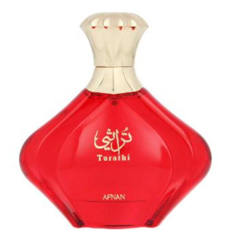 Afnan Turathi Red Eau de Parfum 90ml by Afnan — Authentic Arabic Fragrance | Qamare