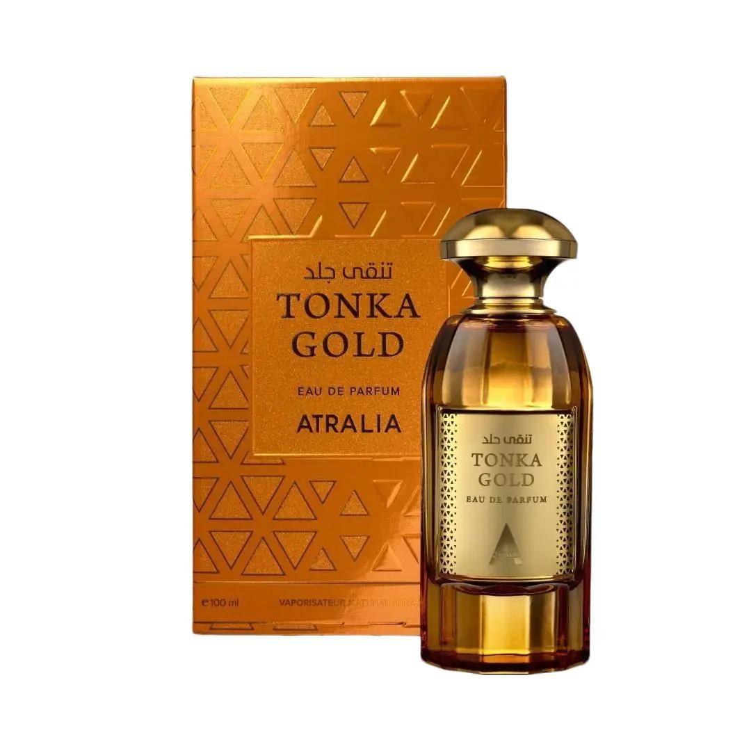 Tonka Gold Atralia Eau de Parfum 100ml by Qamare — Authentic Arabic Fragrance | Qamare
