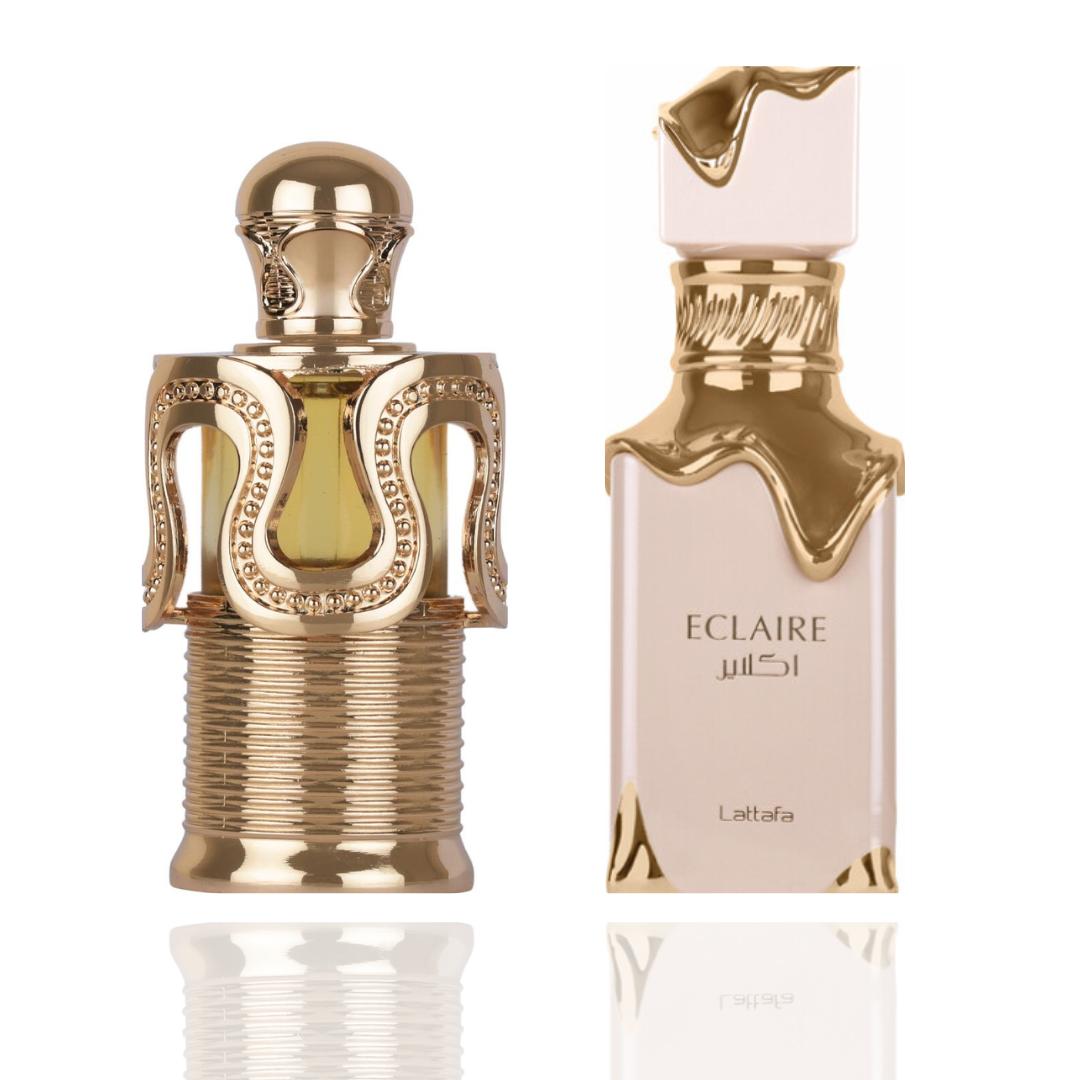 Maitha + Eclaire — 2-Piece Set by Qamare — Authentic Arabic Fragrance | Qamare