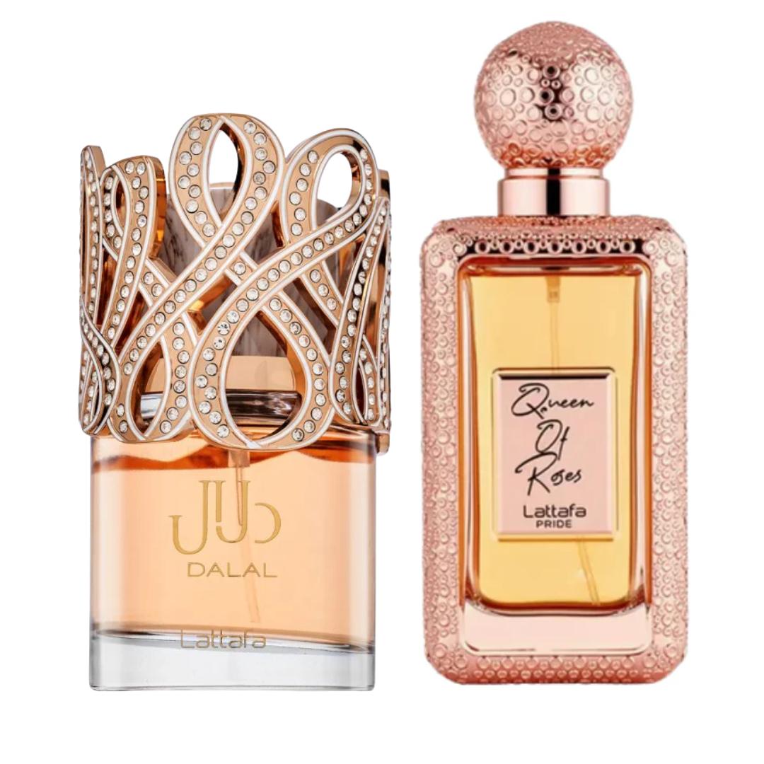 Dalal + Queen Of Roses Eau de Parfum by Qamare — Authentic Arabic Fragrance | Qamare