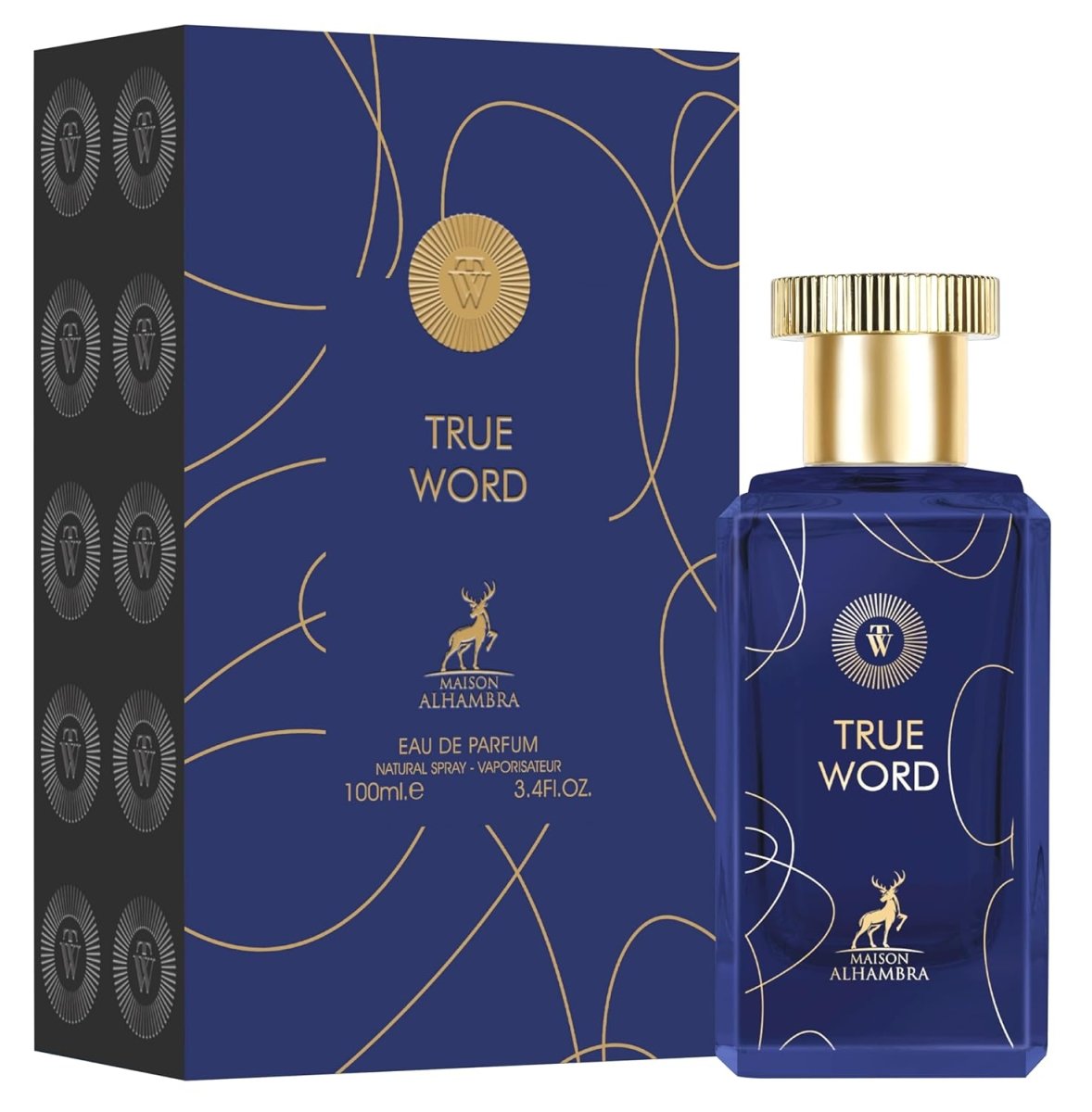 Maison Alhambra True Word Eau de Parfum 100ml by Maison Alhambra — Authentic Arabic Fragrance | Qamare