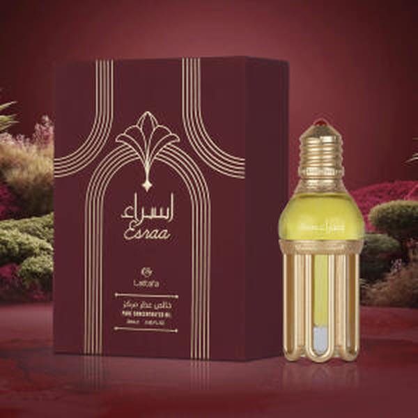Lattafa Israa Concentrated Perfumed Oil Oil 20ml by Lattafa — Authentic Arabic Fragrance | Qamare