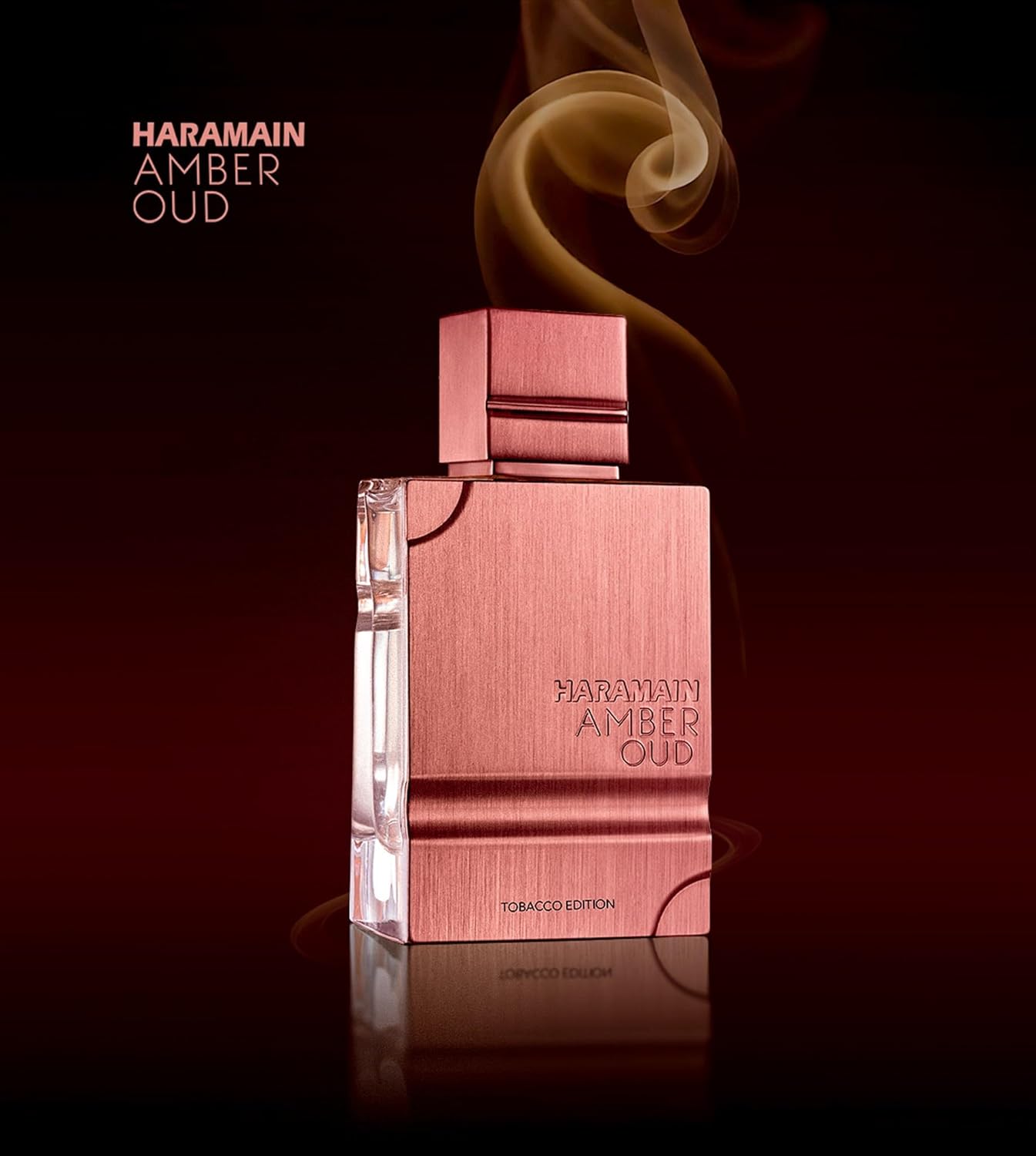 Al Haramain Amber Oud Tobacco Edition for Unisex - Arabian Perfume for Women & Men - Long Lasting Fragrance with Notes of Tobacco Leaf, Cinnamon, Vanilla, Dried Fruit - Arabic Cologne - 2 oz EDP Spray