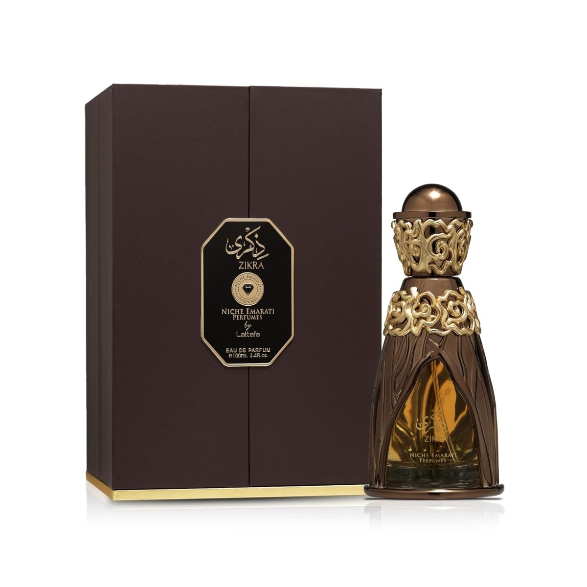 Lattafa Niche Emarati Zikra Eau de Parfum 100ml by Lattafa — Authentic Arabic Fragrance | Qamare