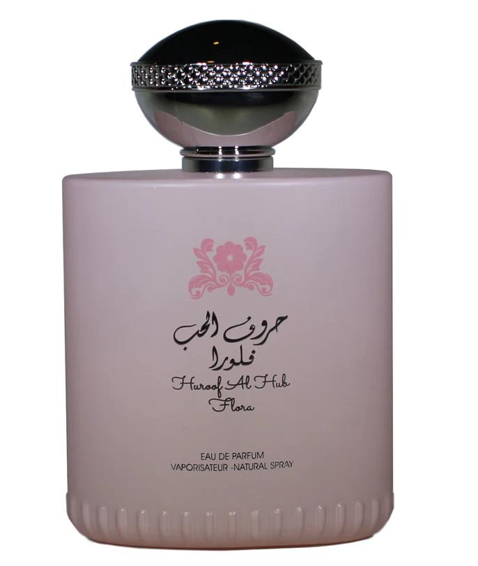 Ard Al Zaafaran Huroof Al Hub Flora Eau de Parfum 100ml by Ard Al Zaafaran — Authentic Arabic Fragrance | Qamare