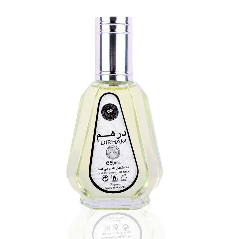 Ard Al Zaafaran Dirham Silver Eau de Parfum 50ml by Ard Al Zaafaran — Authentic Arabic Fragrance | Qamare