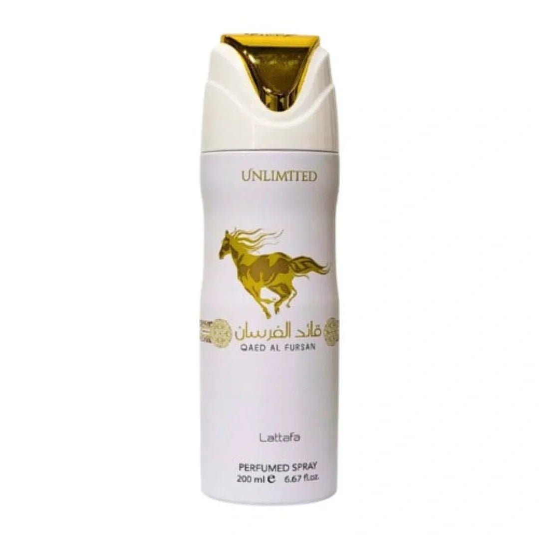 Lattafa Qaed Al Fursan 200ml Perfumed Spray by Lattafa — Authentic Arabic Fragrance | Qamare