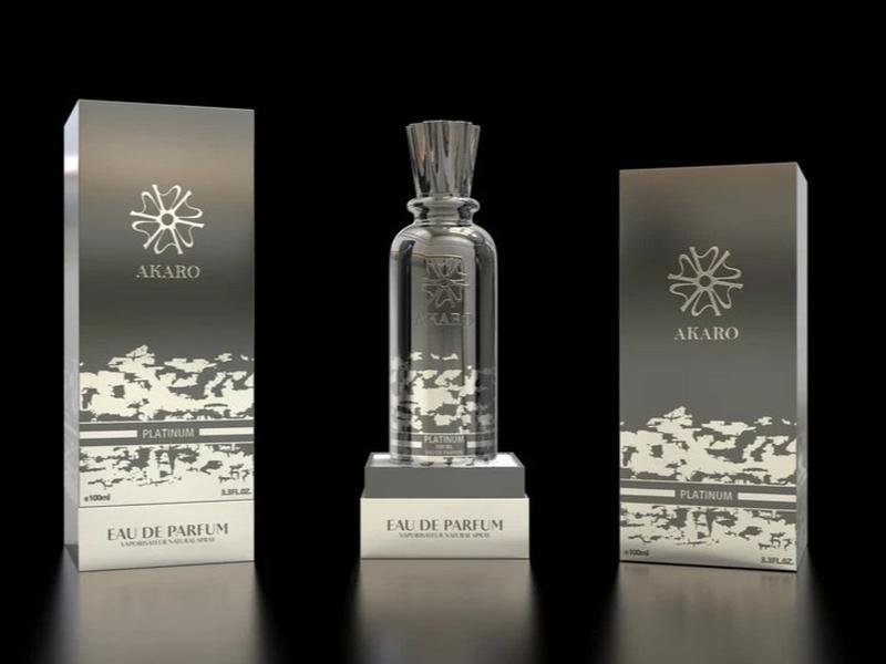 Akaro Platinum Arako Eau de Parfum 100ml by Qamare — Authentic Arabic Fragrance | Qamare
