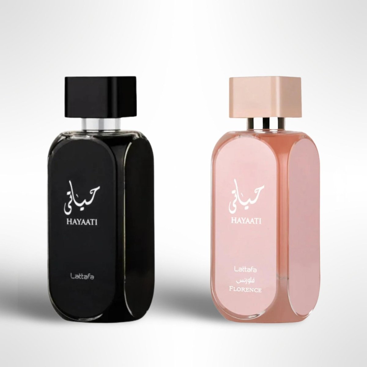 Lattafa Hayaati + Hayaati Florence Bundle — 2-Piece Set by Lattafa — Authentic Arabic Fragrance | Qamare
