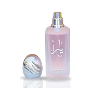 Lattafa Yara Fresh Hair Mist Eau de Parfum 50ml by Lattafa — Authentic Arabic Fragrance | Qamare