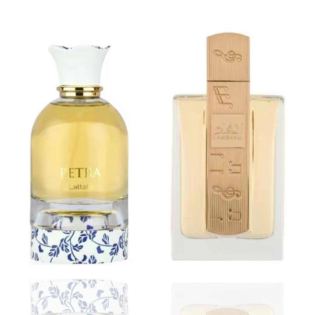 Petra + Angham — 2-Piece Set by Qamare — Authentic Arabic Fragrance | Qamare