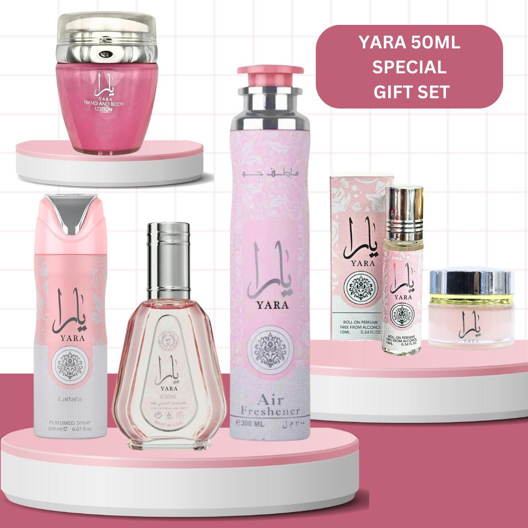 Yara Collection Gift Set by Qamare — Authentic Arabic Fragrance | Qamare