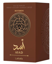 Lattafa Asad Bourbon Eau de Parfum 100ml by Lattafa — Authentic Arabic Fragrance | Qamare perfumes