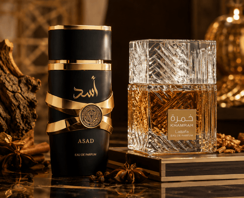 Men's Power Combo — Asad & Khamrah by Qamare — Authentic Arabic Fragrance | Qamare