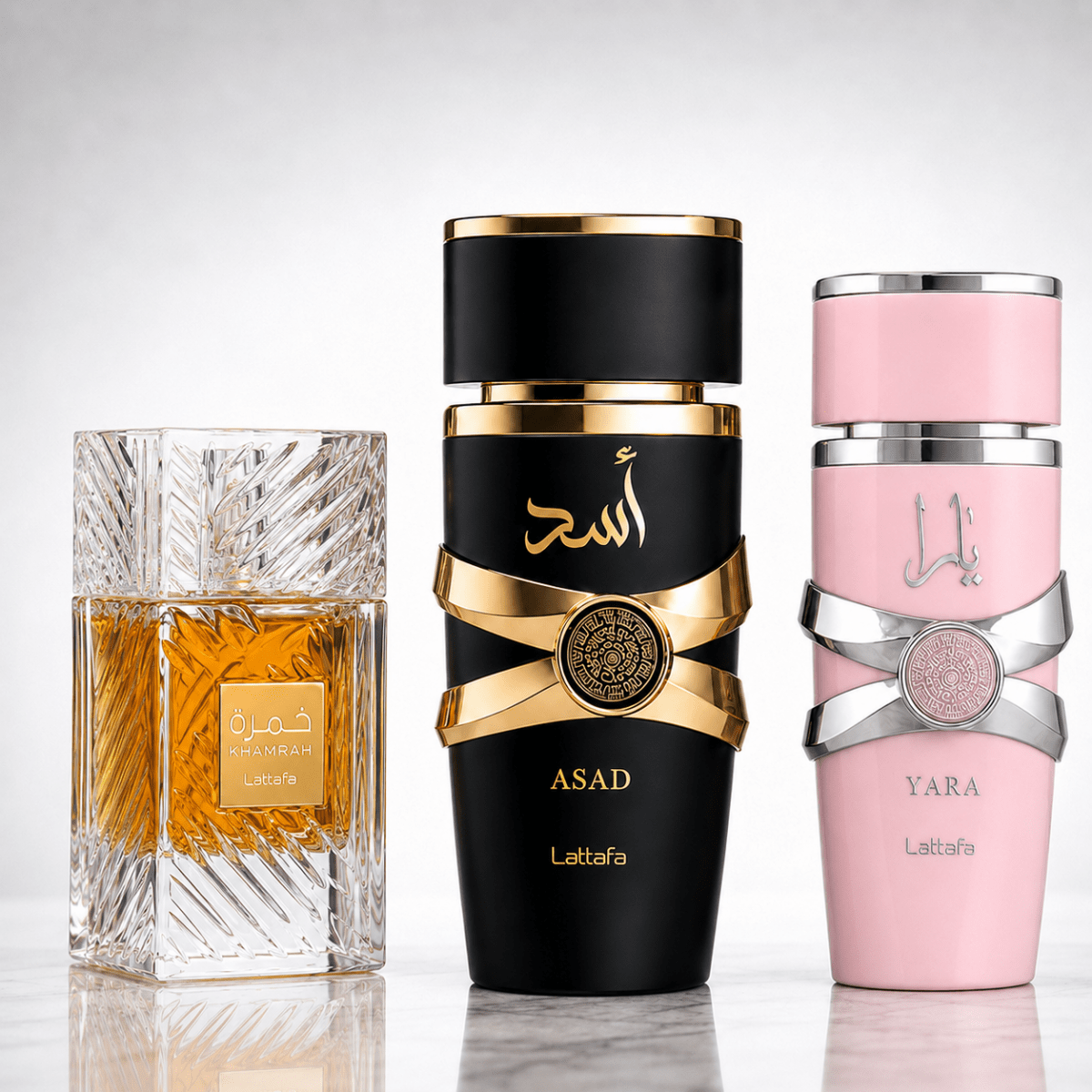 Viral TikTok Trio — 3 Most-Hyped Eau de Parfums by Qamare — Authentic Arabic Fragrance | Qamare