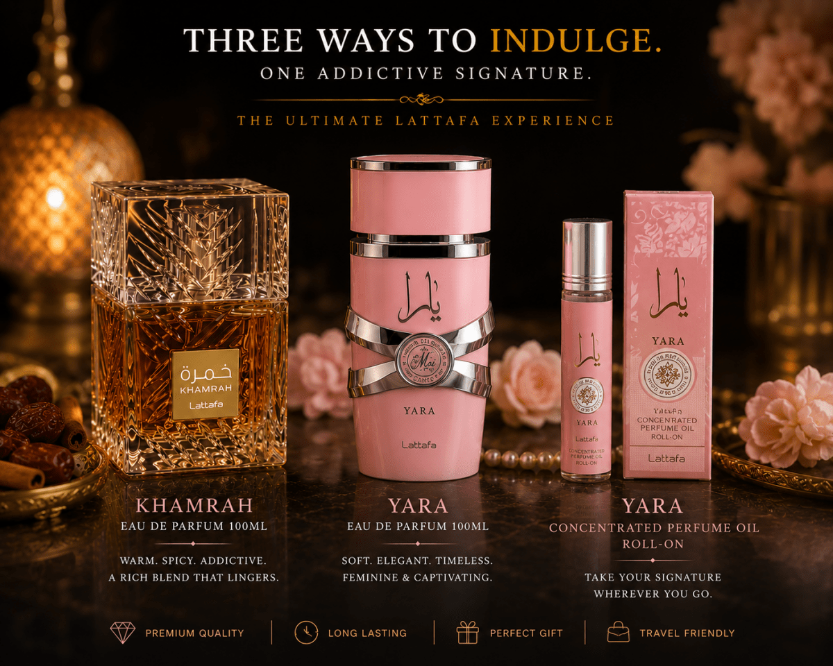 The Seduction Reserve — Date Night Collection by Qamare — Authentic Arabic Fragrance | Qamare