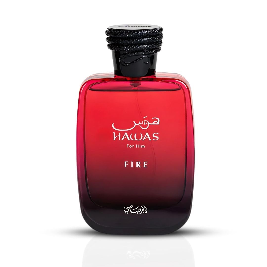 Rasasi Hawas Fire Eau de Parfum 100ml by Rasasi — Authentic Arabic Fragrance | Qamare perfumes