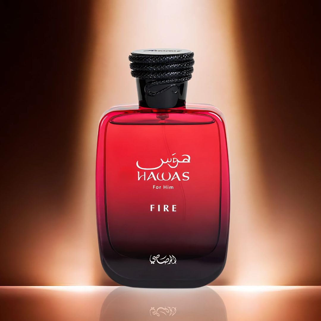 Rasasi Hawas Fire Eau de Parfum 100ml by Rasasi — Authentic Arabic Fragrance | Qamare perfumes