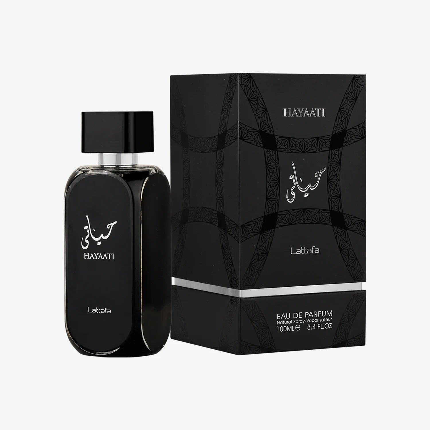 Lattafa Hayaati Black Eau de Parfum 100ml by Lattafa — Authentic Arabic Fragrance | Qamare perfumes