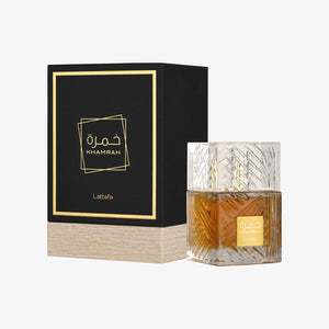 Lattafa Khamrah Eau de Parfum 100ml by Lattafa — Authentic Arabic Fragrance | Qamare perfumes
