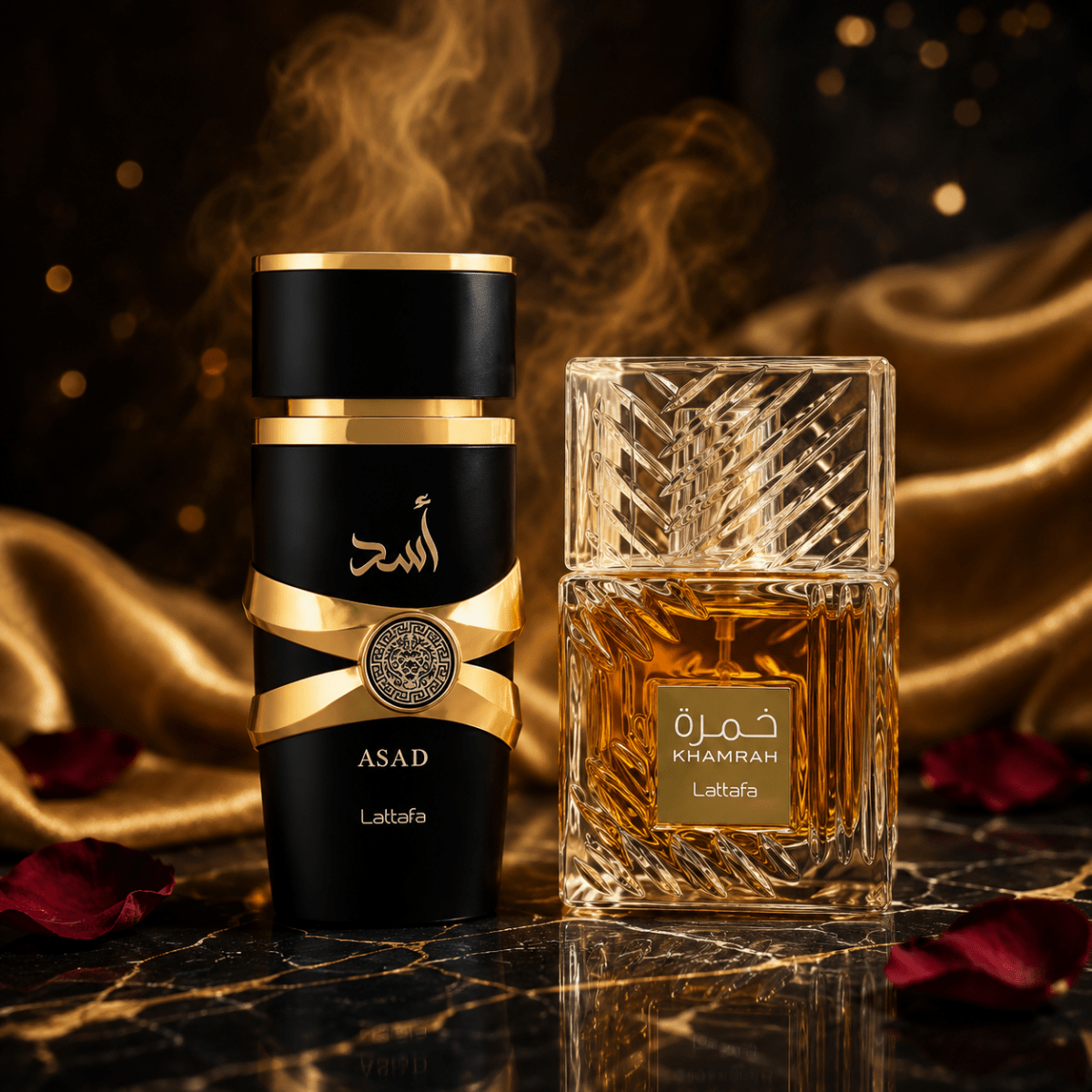 The Alpha Reserve — Men's Power Duo by Qamare — Authentic Arabic Fragrance | Qamare