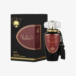 Lattafa Mohra Eau de Parfum 100ml by Lattafa — Authentic Arabic Fragrance | Qamare