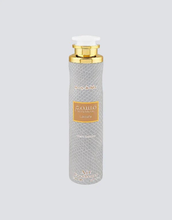 Lattafa Musamam White Intense 300ml Air Freshener by Lattafa — Authentic Arabic Fragrance | Qamare