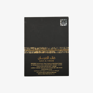Lattafa Qaed Al Fursan Black Eau de Parfum 90ml by Lattafa — Authentic Arabic Fragrance | Qamare perfumes