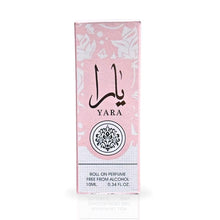 Lattafa Yara Concentrated Perfume Oil Roll - On 10ml by Lattafa — Authentic Arabic Fragrance | Qamare perfumes