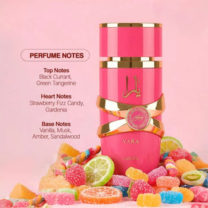 Lattafa Yara Candy Eau de Parfum 100ml by Lattafa — Authentic Arabic Fragrance | Qamare perfumes